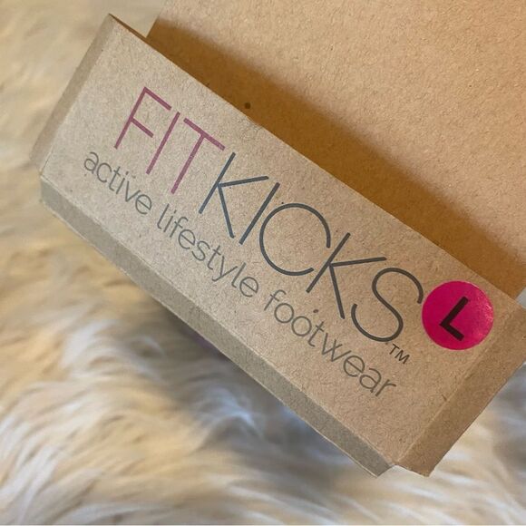 FITKICKS Women's Foldable Slip-On Sneakers Gray Size 8.5-9.5 - Picture 8 of 15